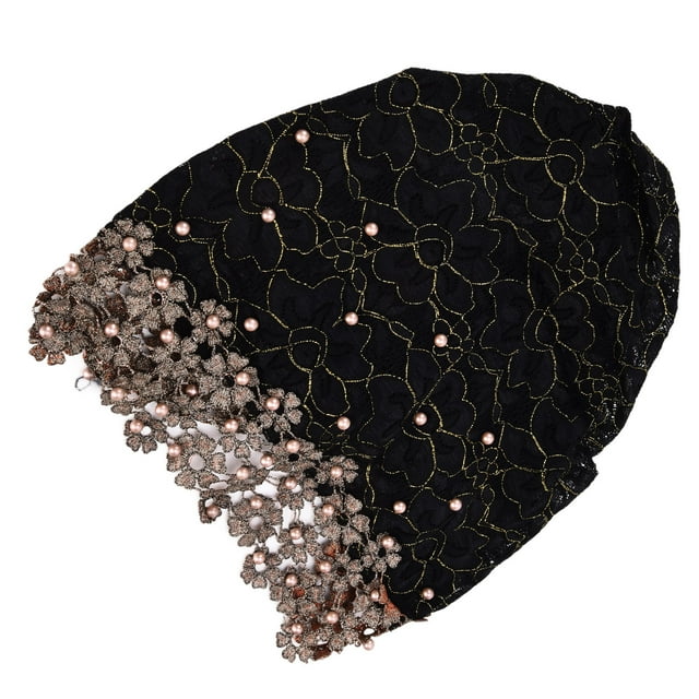 Head Wrap, Head Scarf Wraps Retractable Gifts For Daily Wear For Women Black,Peacock Blue,Dark Green