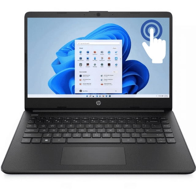 Laptop HP 14 Táctil Intel Celeron N4120 4GB RAM 64GB SSDWindows 11.