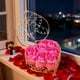 thumbnail image 4 of Cesta de hierro con rosas de jabón para San Valentín, decoración de ambiente, regalo, 6 adornos de flores de jabón, 4 of 6