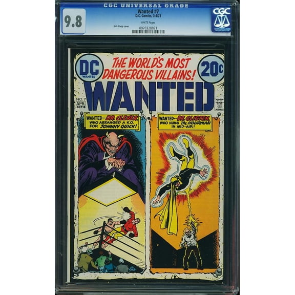 Wanted #7 - CGC 9.8 Comic Book