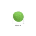 thumbnail image 2 of Wool Felt Balls Beads Woolen Fabric 2cm 20mm Green for Home Crafts 10Pcs, 2 of 5