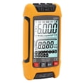 thumbnail image 4 of Kit de multímetro digital inteligente de pantalla grande de alta precisión, comprobador automático de prevención de incendios, color naranja, 4 of 12