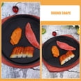 thumbnail image 2 of Sizzling Fajita Pan Cast Iron Griddle Set with Wooden Steak Plate Round Cast Iron Pan Plate BBQ Grilling Plate for Home Restaurant Use, 2 of 6