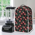 thumbnail image 5 of HELLHERO Heart-Shaped Cherry Pattern Proof Stain Kitchen Blender Dust Cover Reusable Durable Protective Case with Top Handle for Home Kitchen Indoor, 5 of 6