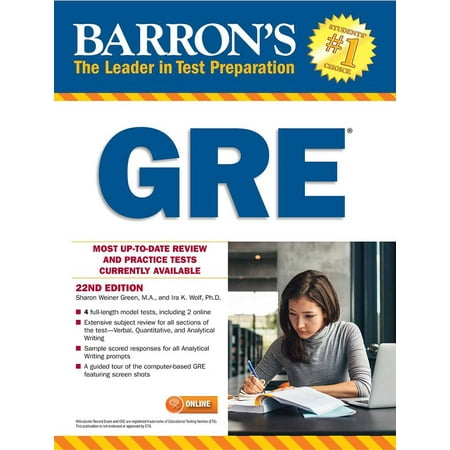 Barron's GRE with Online Tests (The Best Test Preparation For The Gre Physics)