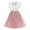 Pink, variant on yillto Girl's Skirt Sets 2 Piece Outfit Summer Clothes Ruffle Sleeve Tops Pleated Skirts with Belt 8-12T