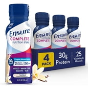 Ensure COMPLETE Nutrition Shake, 30g Protein, Vanilla, 10 fl oz—4 Pack
