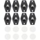 thumbnail image 1 of 8 ruedas adhesivas mini giratorias de 360 grados para caja., 1 of 5