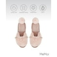 thumbnail image 6 of MeMoi Bunny Hop Pom-Pom Open Toe Plush Slippers - Womens - Female (Large, Blush Pink), 6 of 7