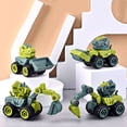 thumbnail image 4 of Camiones de Ingeniería, Tema Educanivo de Dinosaurio Fun Vehículos interminables de Construcción de Niños., 4 of 7