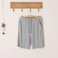 thumbnail image 3 of Prolriy Pajama Shorts Women, Women's Summer Sports Solid Color Thin Large Size Pants Loose Can Be Worn Outside Five Pajama Pants Sleep Shorts Women Grey XXXL, 3 of 3