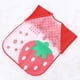 thumbnail image 4 of Babero con mangas para bebé, impermeable, lavable, resistente a manchas y olores, ideal para pintar (fresa roja), 4 of 6