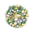 thumbnail image 4 of Corona de Navidad artificial con adornos de bolas BLESIY 40 cm x 10 cm x 40 cm Estilo G, 4 of 8