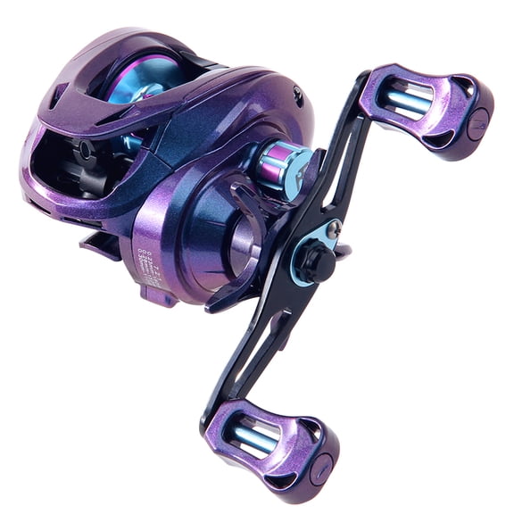 GALAXY Baitcaster Fishing Reel Magnetic Braking System 7.2:1Gear Ratio 5 1BB 18LBS Max Drag For Saltwater Freshwater