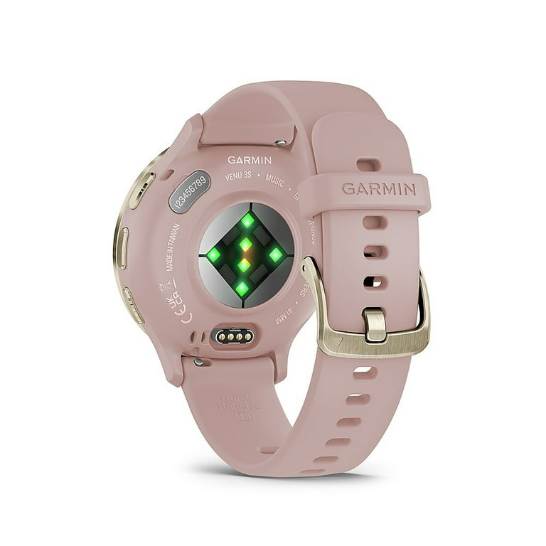 Garmin Venu 3S Health Fitness GPS Smartwatch, 41mm Steel Bezel