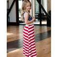 thumbnail image 4 of Robe Décontractée Longue Maxi de Plage à Rayures pour Mère et Fille, Enfant, 4 of 5