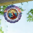 thumbnail image 4 of YUNAFFT Yard Wind Spinner Outdoor, Holy Mother Garden Wind Spinners for Outside, Great Gift & Outdoor Indoor Decoration, Jesus, 4 of 6