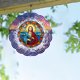 thumbnail image 4 of Purple Savior Wind Spinning Wind Three Dimensional Chimes Christmas Decorations Indoor Outdoor Hanging Ornaments Value Gifts 9.8 Inch Metal Wind Spun Yarn, 4 of 6