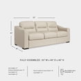 thumbnail image 3 of Signature Design by Ashley Furniture Treasure Trove Almond Sofa, 3 of 16