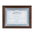 thumbnail image 2 of DesignOvation Kieva Solid Wood Document Frames, Distressed Espresso Brown 8.5x11, Pack of 6, 2 of 7