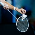 thumbnail image 6 of Uxcell 26Ft Tennis Racket Badminton Racquet Grip Finishing Tapes, Black/White 2 Pack, 6 of 6