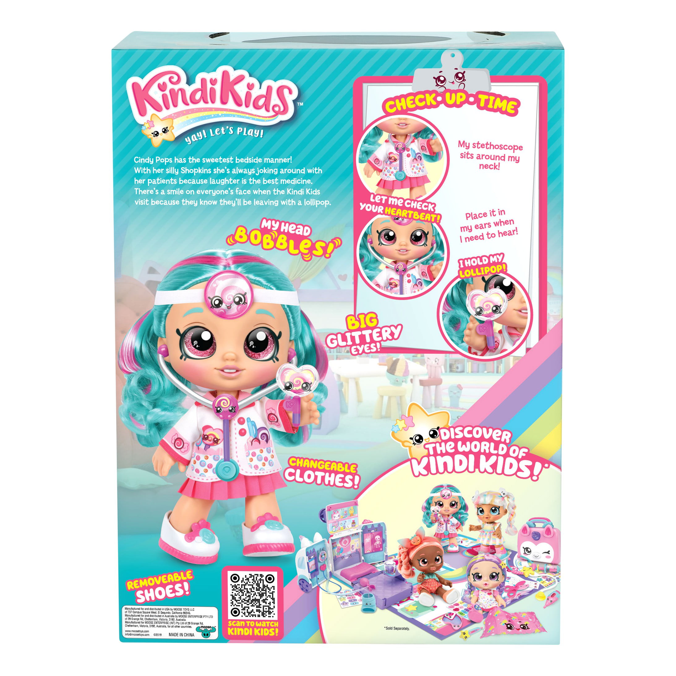 Dr Cindy Pops for sale online Kindi Kids 50036 Fun Time 10 Inch Doll 