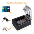 thumbnail image 4 of HLONK Key Lock Box Wall Mounted  Fayleeko 4 Digit Combination Lockbox for Outside  House Keys - 5 Keys Capacity  Key Safe Security Storage Lock Box for Indoor  Outdoor  Garage  Garden  St, 4 of 7