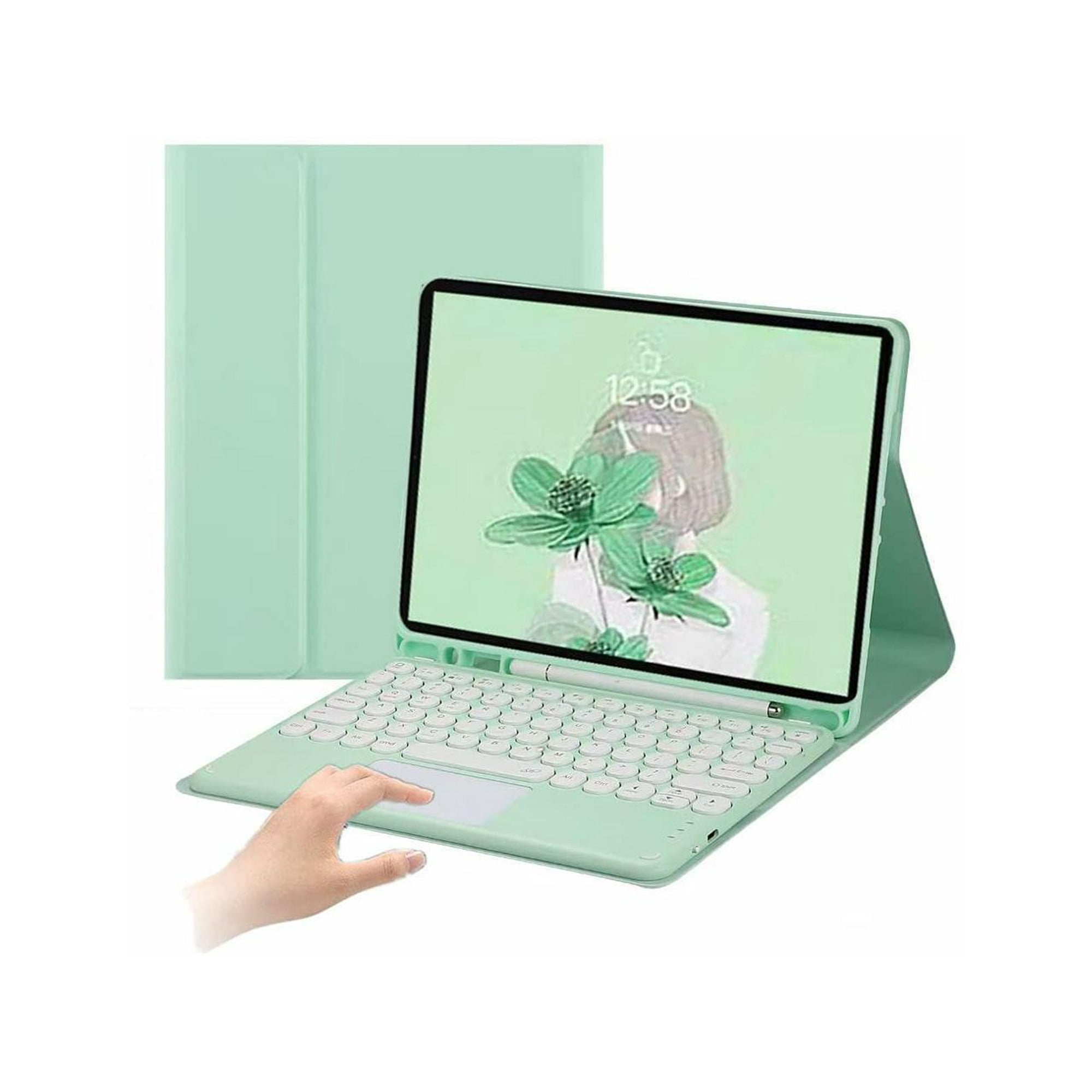 Keyboard Case for iPad Air 5 2022 / Air 4 2020, Slim Leather Cover