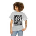 thumbnail image 6 of World's Best Farter I mean Father - Unisex Heavy Cotton Tee, 6 of 12