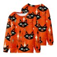 thumbnail image 4 of Hombres Casual Moda Cuello Redondo Sudadera Halloween 3D Print Pullover Manga Larga Tops Pompotops oipoqjl39306, 4 of 7
