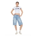 thumbnail image 2 of Forever 21 Women's Short Sleeve England Soccer Ringer Tee Shirt, Sizes XXS-XXL, 2 of 6