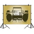 thumbnail image 1 of EREHome 7x5ft Cassette Tap Polyester Photography Backdrop For Studio Prop Photo Background, 1 of 3