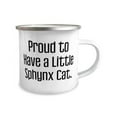 thumbnail image 2 of Special Sphynx Cat 12oz Camper Mug, Proud to Have a Little Sphynx Cat, Gifts For Cat Lovers, Present From Friends, For Sphynx Cat, 2 of 2
