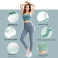 thumbnail image 3 of TFixol Sujetador deportivo para mujer Spaghetti extraíble acolchado inalámbrico elástico transpirable Cami, 3 of 8