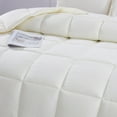 thumbnail image 3 of 3 Pieces Down Alternative Comforter Set with 2 Pillow Shams, All Season Medium Warmth Duvet Insert, Box Stitched, Machine Washable, 3 of 6