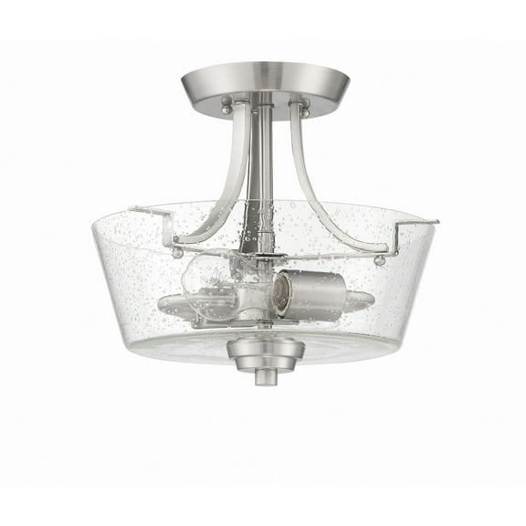 Craftmade Lighting - Two Light Semi Flush Mount Convertible - Grace - Two Light