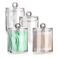 thumbnail image 1 of Contenedores de almacenamiento Tbestmax Qtip Holder para baño, paquete de 4, 1 of 7