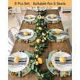 thumbnail image 4 of 15 Inch Round Placemats Set of 4, Construction Truck Non Slip Heat Insulation PP Table Mats, Cartoon Grips and Bulldozers Green Washable Place Mats for Kitchen Dining Party Table Decor, 4 of 7