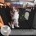 thumbnail image 4 of Cubierta para Asiento Trasero de Auto para Perros Zoramey para Tesla Model 3, 4 of 7