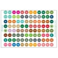 thumbnail image 2 of Essential Oil Lid Stickers (2 Packs) - Complete Set for Roller Bottles - Organize Your Oils Easily, 2 of 4