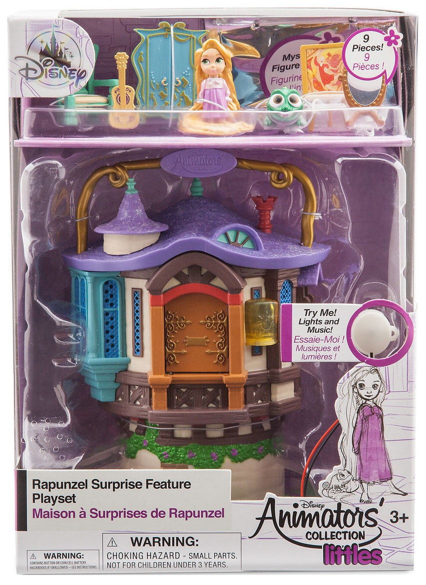 Tangled Littles Rapunzel Surprise Feature Micro Playset - Walmart.com - Walmart.com