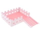 thumbnail image 1 of Juguete de valla de escalera para loros y hámsters, duradero para pequeños Rosado, 1 of 9