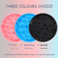 thumbnail image 4 of （Blue） Large Non-Slip Slow Feed Dog Bowl - Stop Bloating - Puzzle - Maze - Dog Food Bowl, 4 of 5