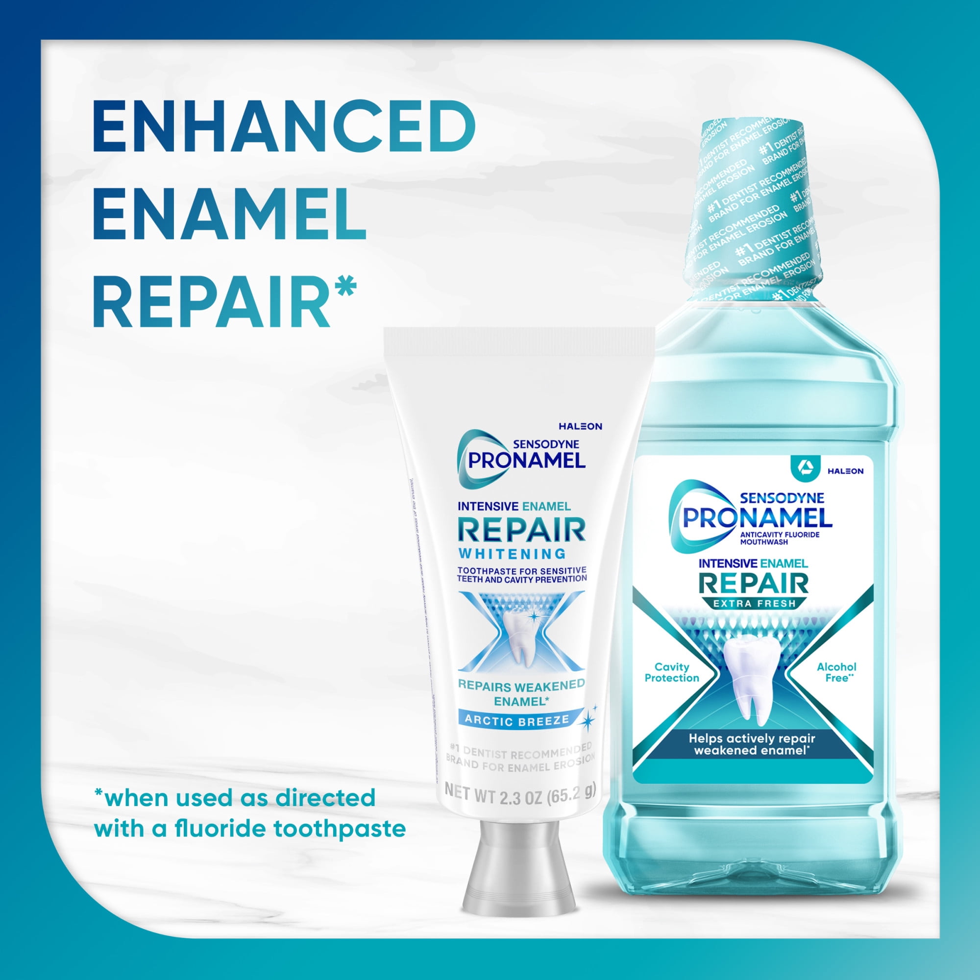 Sensodyne Pronamel Intensive Enamel Repair Toothpaste for Sensitive Teeth and Cavity Protection 2.3 oz, for Adults