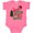 Hot Pink, variant on Inktastic Santa is Promoting Me to Big Brother Green Plaid Tree Boys Baby Bodysuit