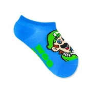 Super Mario, Boys No-Show Socks, 6-Pack, Sizes S-L