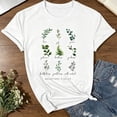 thumbnail image 5 of WEIWEN Fruit of The Spirit Christian Shirts for Women Trendy 2026 Basic Tees Short Sleeve Summer Tops Dressy Casual Inspirational Religious Botanical Tshirts White, M, 5 of 5