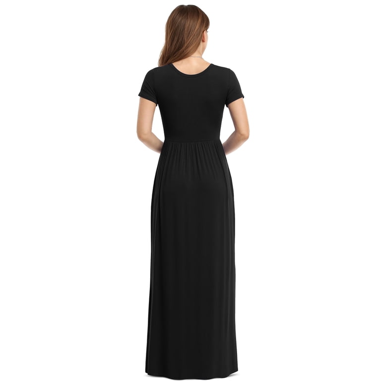 jcpenney black and white dresses SHEIN Black Bandeau Off Shoulder Split Solid Dress Party Sexy Plain Sl –  variants2 main image 0