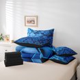 thumbnail image 4 of Erosebridal Geometric Hexagon Bedding Sets Twin Size,Gradient Comforter Sets with Sheets,Neon Decor,Reversible,Breathable,7-Piece, 4 of 5