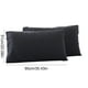 thumbnail image 3 of Funda de almohada para el cuerpo, ideal para quienes duermen con calor y sudan por la noche. Terciopelo suave, transpirable y de longitud completa. 2 piezas. Comodidad para verano e, 3 of 9